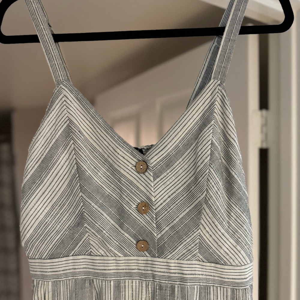 Striped Jumpsuit